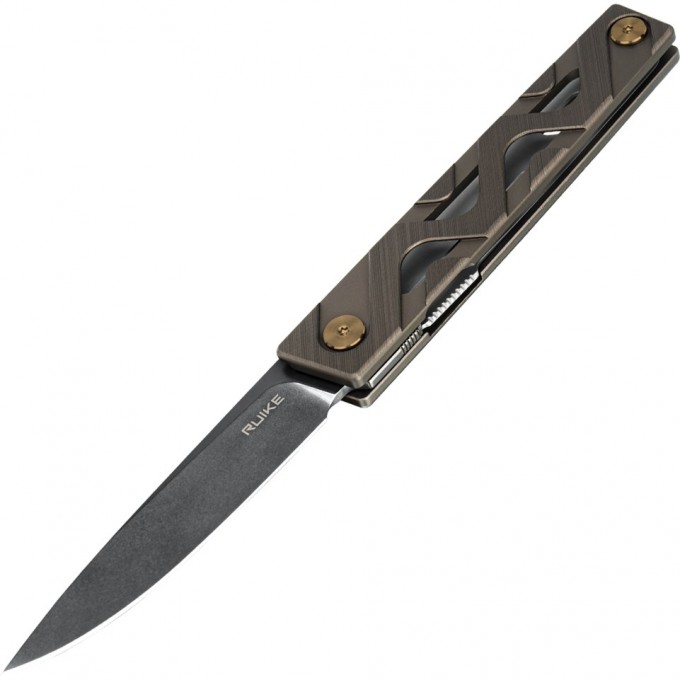 Нож RUIKE , бронзовый P878-AK Нож RUIKE , бронзовый P878-AK