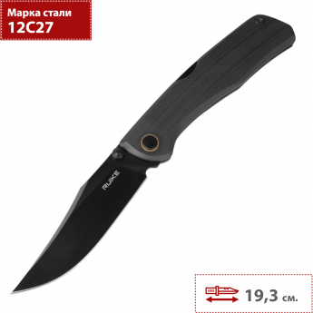 Нож RUIKE P882-B, черный