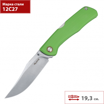 Нож RUIKE P882-G, зеленый